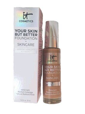 IT Cosmetics Your Skin But Better Foundation Medium Neutral 31 1 oz. New Sealed